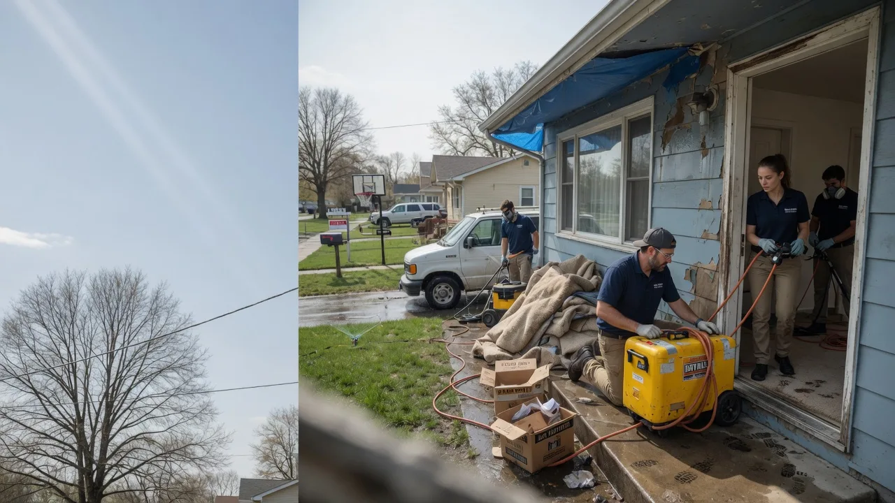 Basement Flood Cleanup in Springview, NE near me